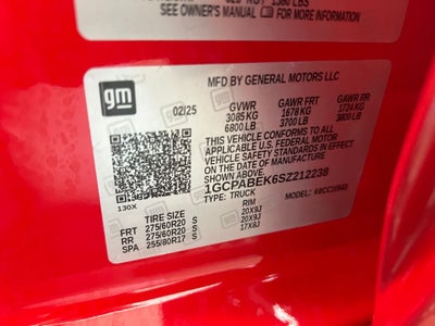 2025 Chevrolet Silverado 1500 Custom