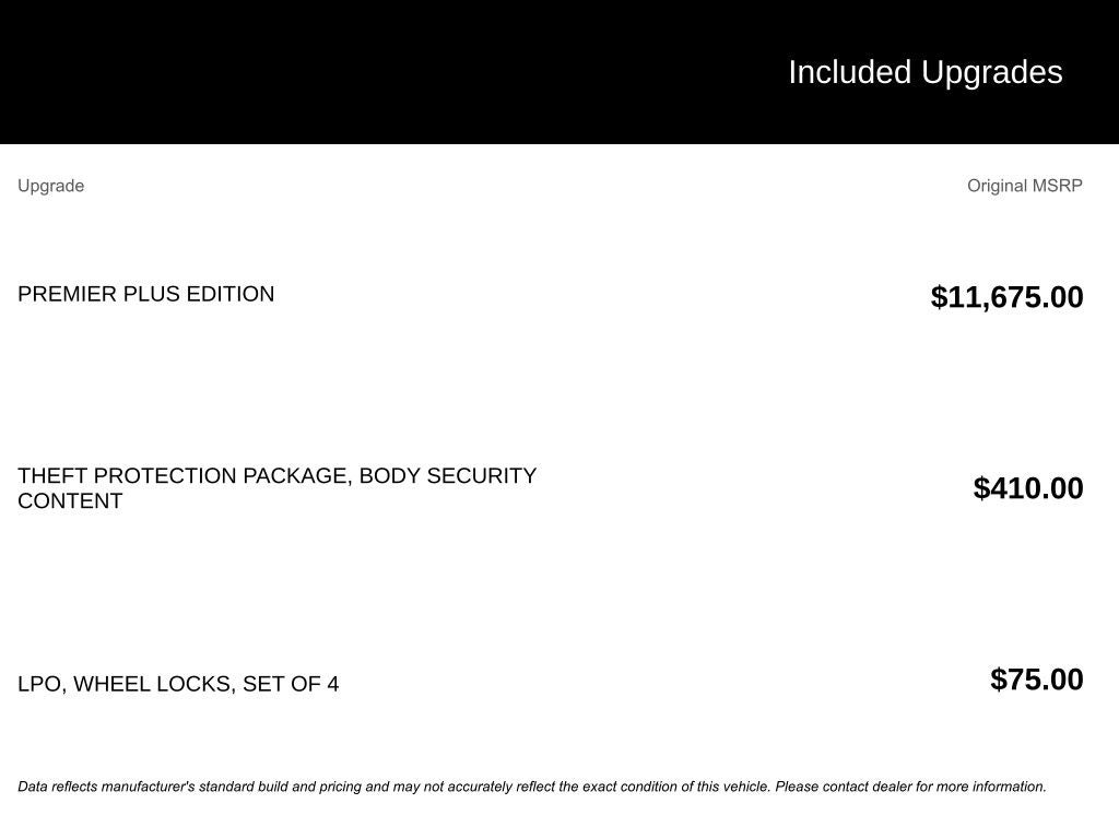 2019 Chevrolet Tahoe Premier