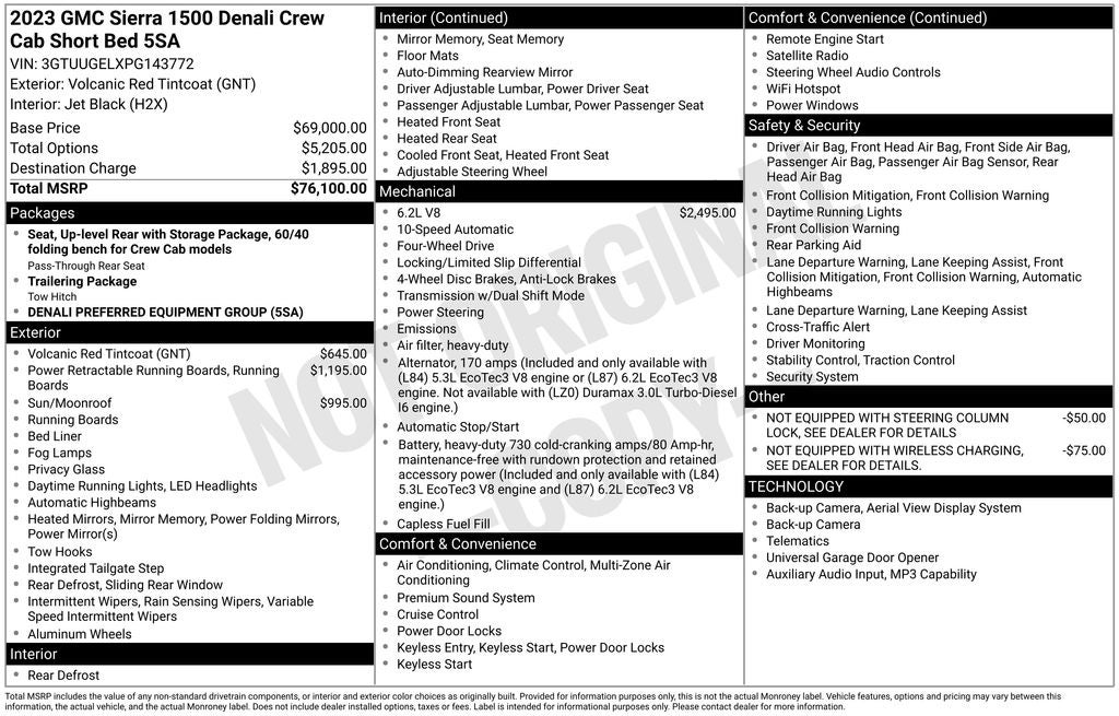 2023 GMC Sierra 1500 Denali