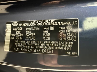 2025 Hyundai Santa Fe SEL