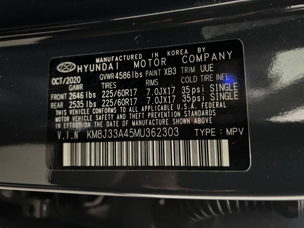 2021 Hyundai Tucson Value