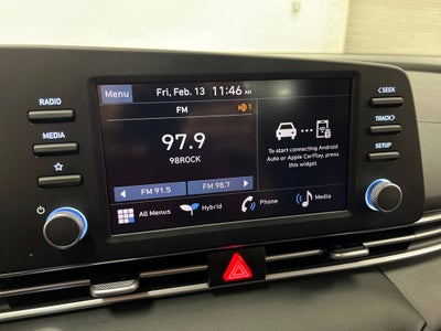 2025 Hyundai Elantra Hybrid Blue