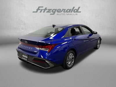 2025 Hyundai Elantra Hybrid Blue