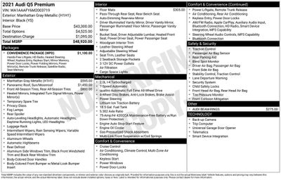 2021 Audi Q5 45 Premium quattro