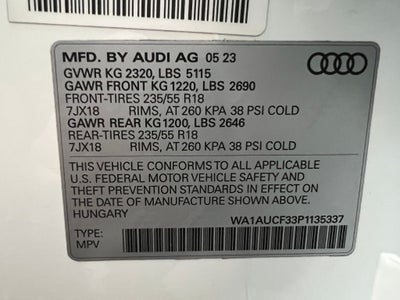 2023 Audi Q3 Premium quattro